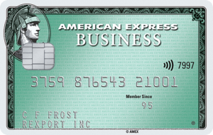 American Express Business Green ZZP creditcard