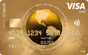 Visa World Card Gold creditcard aanvragen
