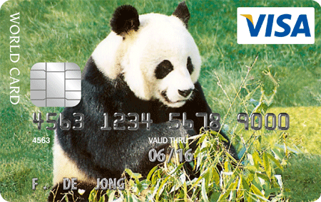 Visa World Card Panda creditcard aanvragen