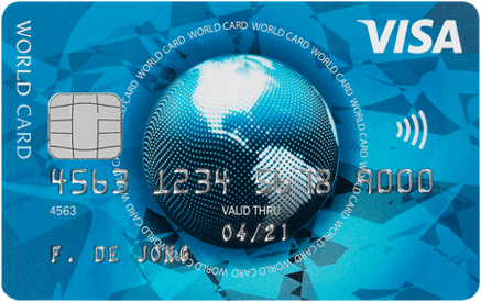 Visa World Card creditcard aanvragen