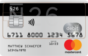 N26 mastercard debit creditcard aanvragen